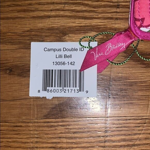 NWT Vera Bradley Pink and White wallet - Picture 4 of 4